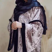 مانتو عبایی مخمل نونو|لباس|خرم‌آباد, |دیوار