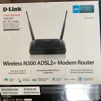 مودم روتر ADSL2 Plus بی‌ سیم N300 دی-لینکDSL-2740U