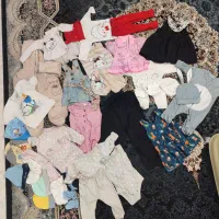 تعدادی لباس صفر تا شش ماه