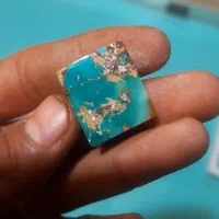 چهار گوش نیشابوری فیروزه مناسب گردنبند