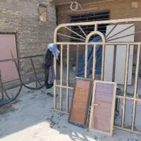 درب ، نرده و پنجره آهنی|مصالح و تجهیزات ساختمان|اهواز, کوی طلاب|دیوار