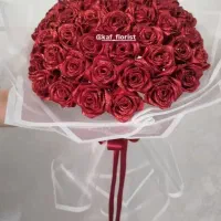 گل روبانی /بوکت خرسی/گل جاویدان /دسته گل پروانه ای