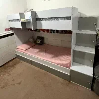 تخت دوطبقه مخصوصا کودکان و بزرگسالان