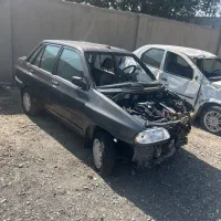 پراید مدل ۸۹ تصادفی