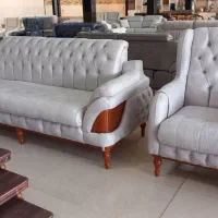 فضای شیک خانه با مبل راحتی با پارچه ضد لک