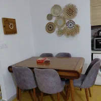 میز غذا خوری  شش نفره