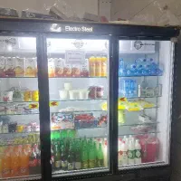 ۲عدد یخچال الکترواستیل ۳درب تک درب باضمانت