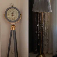 ساعت ایستاده و آباژور