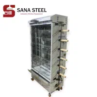 دستگاه جوجه گردان 6سیخ و 4سیخ شعله برنر و پروفیل