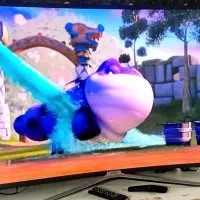 ال ای دی سامسونگ ۵۵اینچ منحنی باکارتن مناسب جهیزیه