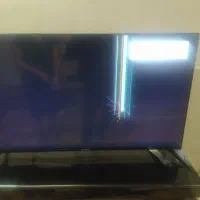 تلویزون50پنل شکسته|تلویزیون و پروژکتور|مشهد, گرجی علیا|دیوار