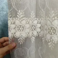 پرده پذیرایی تور و یالان مخمل|پرده، رانر، رومیزی|مشهد, اروند|دیوار