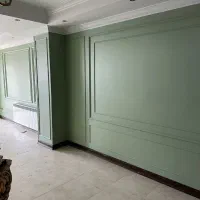 نقاشی ساختمان رنگ روغنی و رنگ آکریلیک.