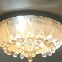 فروش دو عدد لوستر کریستالی