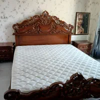 تخت میز آرایش چوب راش