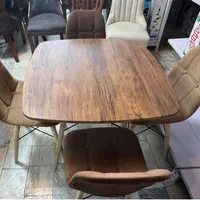 میز نهارخوری پارچه ای پایه راش ناهارخوری|میز و صندلی غذاخوری|کرمانشاه, |دیوار