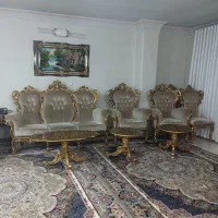 مبل سلطنتی/ ۹نفره/ چوب راش