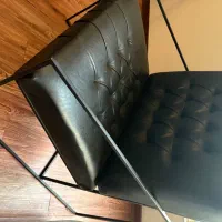 صندلی ، چوب و چرم