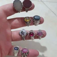 انگشتر شجر و یاقوت و عقیق|جواهرات|تهران, شهرک طالقانی|دیوار