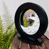 تابلو برجسته ماه رومیزی/ شبتاب و دارای لاین نوری