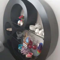 بوفه تمیز و چراغدار