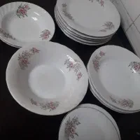 چینی گل عروس وگل سرخ
