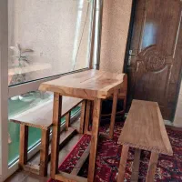 میز ناهار خوری ۴ نفر نو استفاده نشده|میز و صندلی غذاخوری|لاهیجان, لیل|دیوار