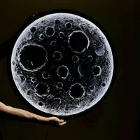 ماه ال ای دی اتاق خواب