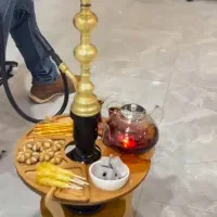 پایه قلیون چوبی|صنایع دستی و سایر لوازم تزئینی|مشهد, پورسینا|دیوار