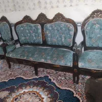 مبلمان سلطنتی همراه میزوعسلی|مبلمان خانگی و میز عسلی|اقبالیه, |دیوار