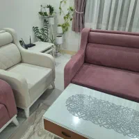 مبل ۷ نفر با میز جلو مبلی