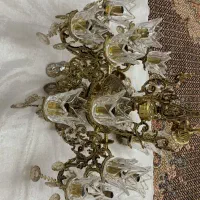 لوستر ۱۶ شاخه برنز