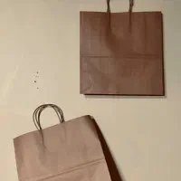 ساک دستی کاهی ۲۹ در ۲۹ تعداد ۱۱۰ تا( تخفیف داریم )