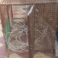 قفس آهنی تمام فنس سنگین قفس چوبی شرکتی