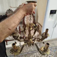 لوستر برنجی|لوستر و چراغ آویز|تهران, تهرانسر شمالی|دیوار