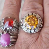 انگشتر دست ساز زنجان الماس روسی