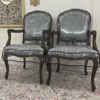 دو‌عدد مبل تک نفره طوسی کاملا نو