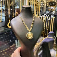 مدال ورساچه با زنجیربدون اجرت ومالیات فقط با ۶درصد|جواهرات|رشت, فلسطین|دیوار