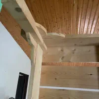 تخت چوبی|تخت و سرویس خواب|نوشهر, |دیوار