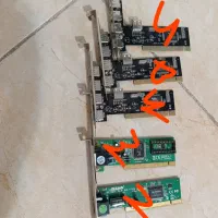 کارت  شبکه و  یو اس بی