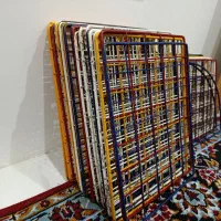قفسه فلزی مشبک رنگی|کتابخانه، شلف، قفسه‌های دیواری|اهواز, کوی جانبازان(دانش)|دیوار