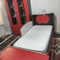 سرویس خواب کودک کامل با تشک|تخت و سرویس خواب|تهران, شمشیری|دیوار