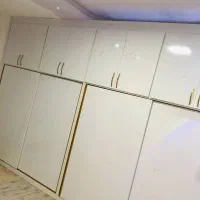 اجرا و نصب کمد دیواری ام دی اف ملامینه متری ۵.۵۰۰ت