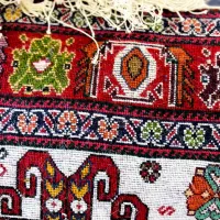 قالیچه دست بافت ترکی|فرش|شیراز, فرهنگ شهر|دیوار