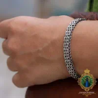 دستبند نقره زنانه مدل رولکسی ـ طراحی خاص و لوکس|جواهرات|زاهدان, |دیوار