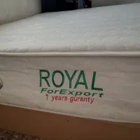 تشک طبی فنری دونفره رویال ،200*180