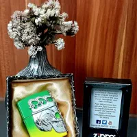 فندک زیپو سنگی بنزینی و گاز خور کادویی و دکور