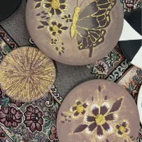 دو ست دیوارکوب با تکنیک تکسچر برجسته