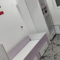 تخت کودک نوجوان به همراه کمد