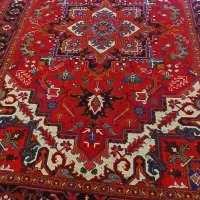 یک جفت فرش هریس  تاجری.   دست بافت|فرش|بستان آباد, |دیوار